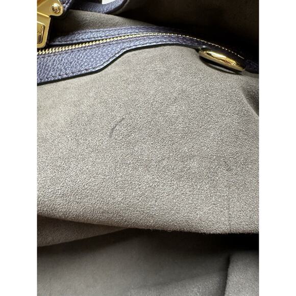 Louis Vuitton Mahina L Leather Monogram Hobo Handbag Shoulder Bag Purse - Picture 6 of 15